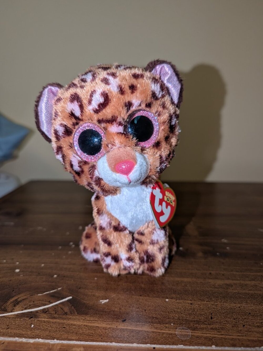 Patches the leopard beanie boo